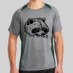 Heather Colorblock Contender ™ Tee Thumbnail