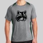 Heather Colorblock Contender ™ Tee Thumbnail