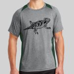 Heather Colorblock Contender ™ Tee Thumbnail