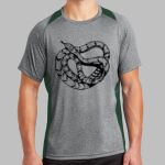 Heather Colorblock Contender ™ Tee Thumbnail