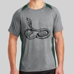 Heather Colorblock Contender ™ Tee Thumbnail