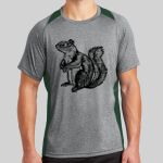 Heather Colorblock Contender ™ Tee Thumbnail