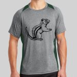 Heather Colorblock Contender ™ Tee Thumbnail