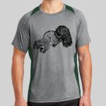 Heather Colorblock Contender ™ Tee Thumbnail