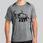 Heather Colorblock Contender ™ Tee Thumbnail