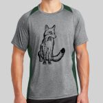 Heather Colorblock Contender ™ Tee Thumbnail