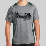 Heather Colorblock Contender ™ Tee Thumbnail