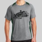 Heather Colorblock Contender ™ Tee Thumbnail