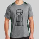 Heather Colorblock Contender ™ Tee Thumbnail