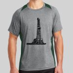 Heather Colorblock Contender ™ Tee Thumbnail