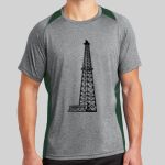 Heather Colorblock Contender ™ Tee Thumbnail