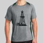 Heather Colorblock Contender ™ Tee Thumbnail