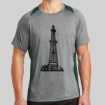 Heather Colorblock Contender ™ Tee Thumbnail