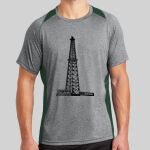 Heather Colorblock Contender ™ Tee Thumbnail