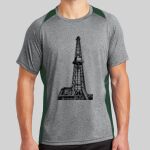 Heather Colorblock Contender ™ Tee Thumbnail