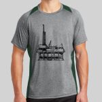 Heather Colorblock Contender ™ Tee Thumbnail