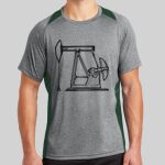 Heather Colorblock Contender ™ Tee Thumbnail