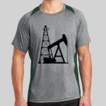 Heather Colorblock Contender ™ Tee Thumbnail