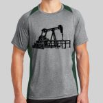 Heather Colorblock Contender ™ Tee Thumbnail