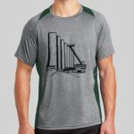 Heather Colorblock Contender ™ Tee Thumbnail