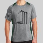 Heather Colorblock Contender ™ Tee Thumbnail