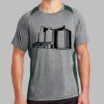 Heather Colorblock Contender ™ Tee Thumbnail