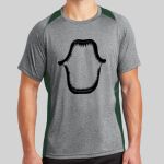 Heather Colorblock Contender ™ Tee Thumbnail