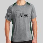 Heather Colorblock Contender ™ Tee Thumbnail