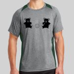 Heather Colorblock Contender ™ Tee Thumbnail