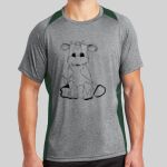 Heather Colorblock Contender ™ Tee Thumbnail