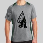 Heather Colorblock Contender ™ Tee Thumbnail