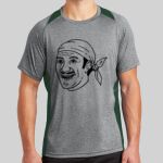 Heather Colorblock Contender ™ Tee Thumbnail