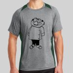 Heather Colorblock Contender ™ Tee Thumbnail