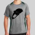 Heather Colorblock Contender ™ Tee Thumbnail