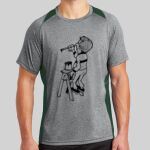 Heather Colorblock Contender ™ Tee Thumbnail