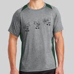 Heather Colorblock Contender ™ Tee Thumbnail