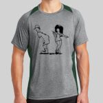 Heather Colorblock Contender ™ Tee Thumbnail