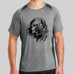 Heather Colorblock Contender ™ Tee Thumbnail