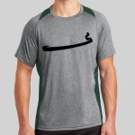 Heather Colorblock Contender ™ Tee Thumbnail