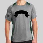 Heather Colorblock Contender ™ Tee Thumbnail