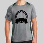 Heather Colorblock Contender ™ Tee Thumbnail