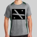 Heather Colorblock Contender ™ Tee Thumbnail