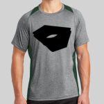 Heather Colorblock Contender ™ Tee Thumbnail