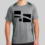 Heather Colorblock Contender ™ Tee Thumbnail