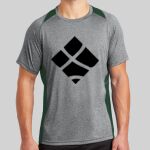 Heather Colorblock Contender ™ Tee Thumbnail