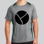 Heather Colorblock Contender ™ Tee Thumbnail