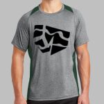 Heather Colorblock Contender ™ Tee Thumbnail