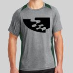 Heather Colorblock Contender ™ Tee Thumbnail