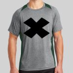Heather Colorblock Contender ™ Tee Thumbnail