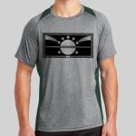 Heather Colorblock Contender ™ Tee Thumbnail